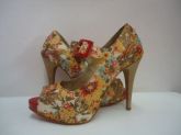 PEEP TOE FLORAL