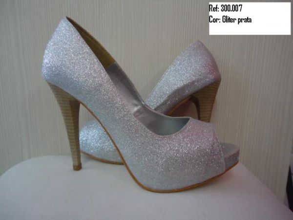 PEEP TOE PRATA